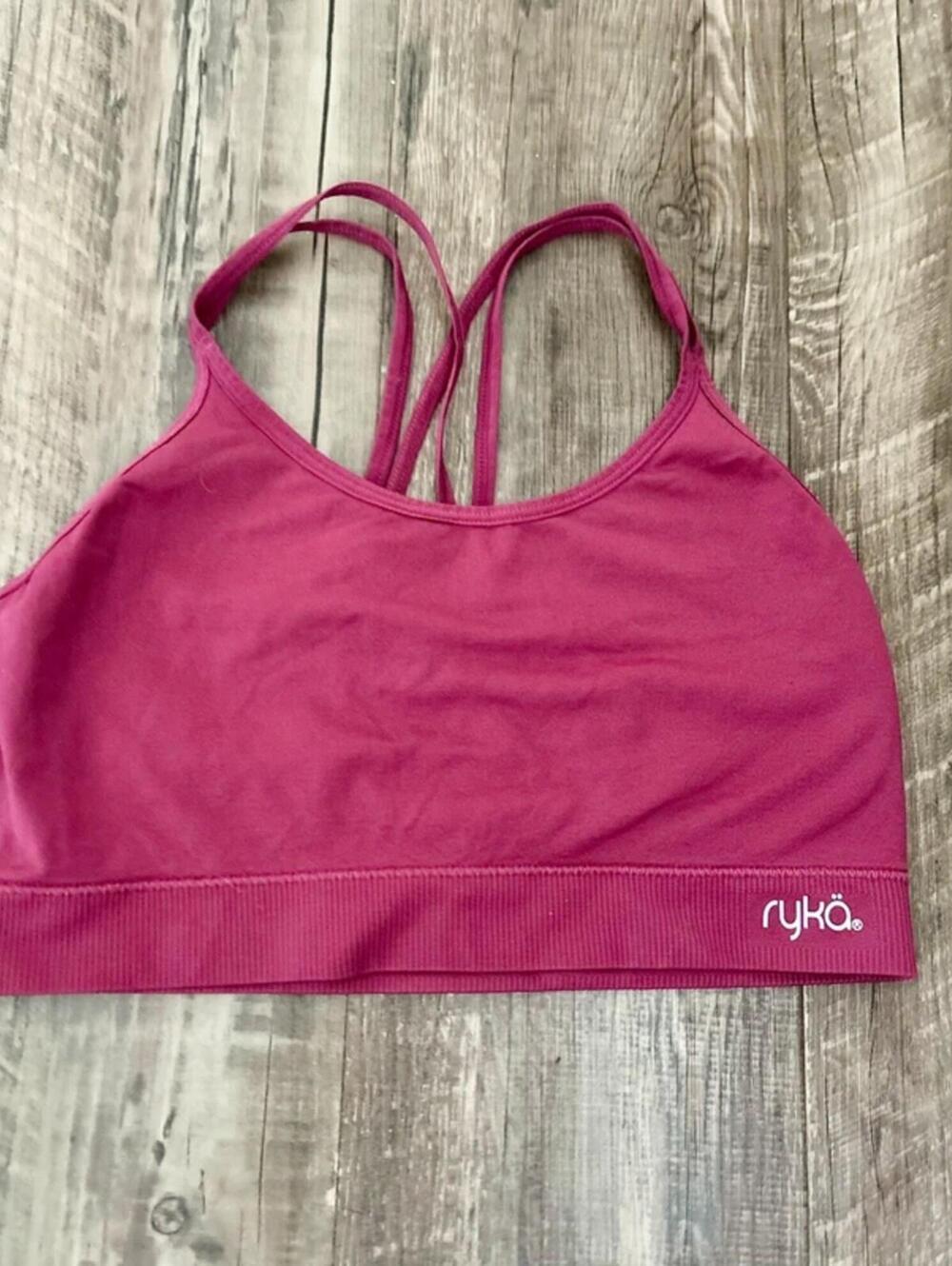 Ryka Women’s Size Large Pink Sports Bra